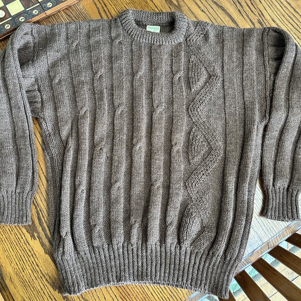 Falcarragh Made In Ireland Wool Sweater size: L
